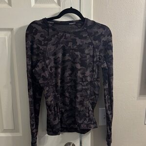 lululemon athletica Black Camo Sweatshirt